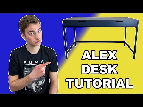 NEED SOME HELP? How To Assemble IKEA&#039;s Alex Desk