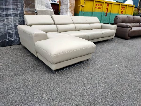 Lorenzo 3+L shape Leather sofa