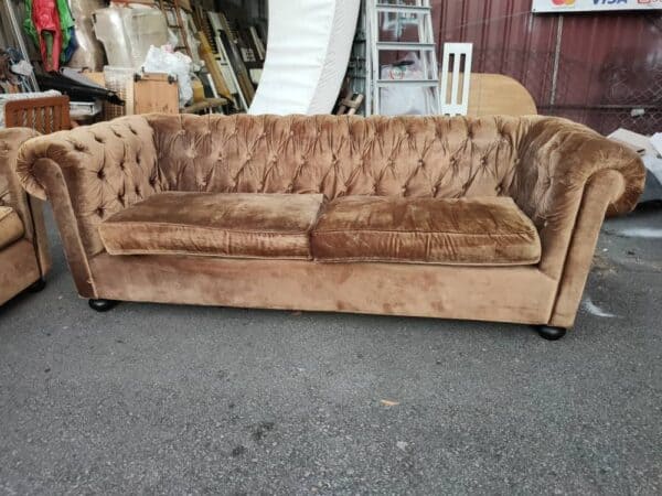 3 seater chesterfield sofa second hand
