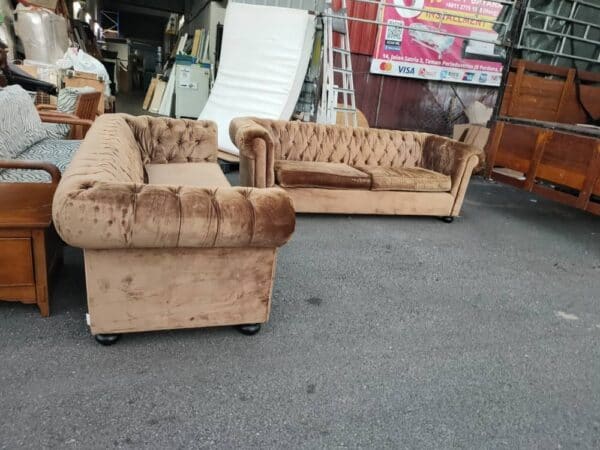 suede fabric sofa