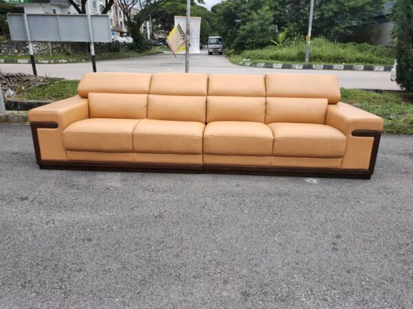 Lorenzo 4 Seater Leather Sofa