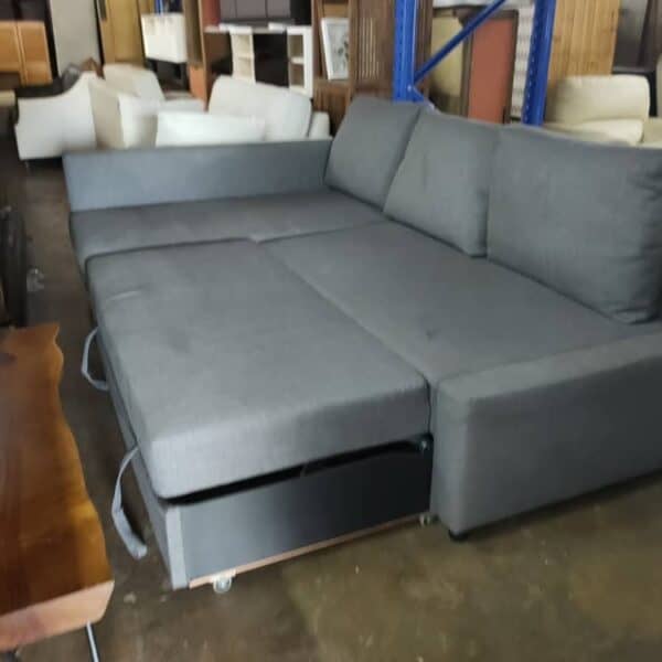 IKEA Friheten L Shape Sofa with Pull Out Bed with Storage