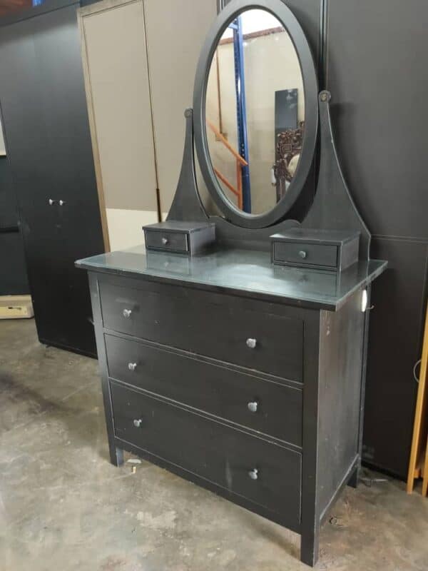 IKEA Hemnes chest of 3 drawers with mirror