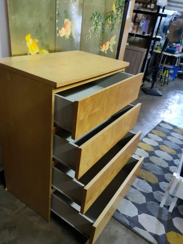 IKEA Malm Chest of 4 Drawers second hand
