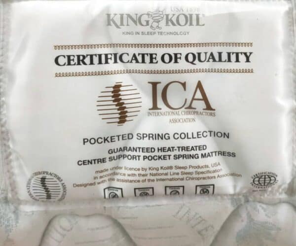 King Koil Pocket Spring Mattress King Size