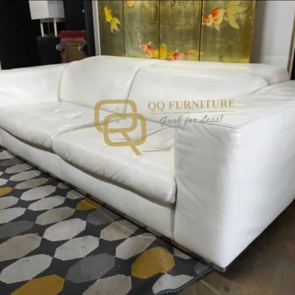 Kelvin Giormani Genuine Leather 3 seater sofa Luxyry Sofa