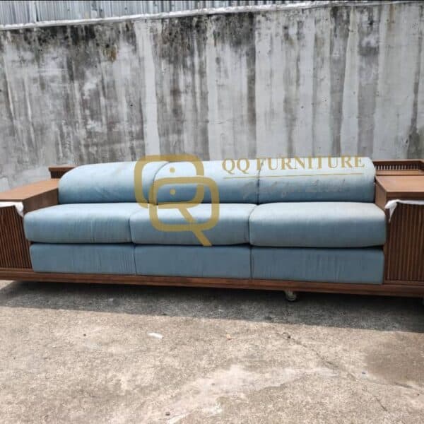 Lorenzo sofa 3 seater oakwood frame