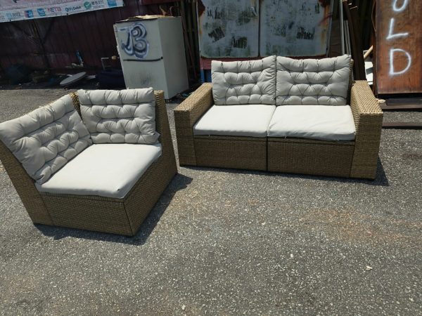 IKEA SOLLERÖN 2+1 SEATER OUTDOOR SOFA