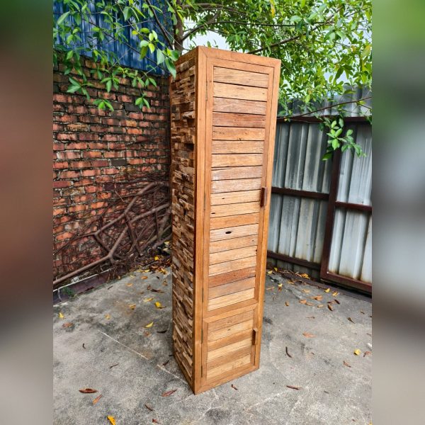 Teak Wood Tall Cabinet