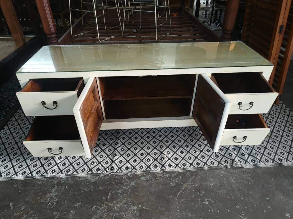 chinese oriented elm wood tv cabonet